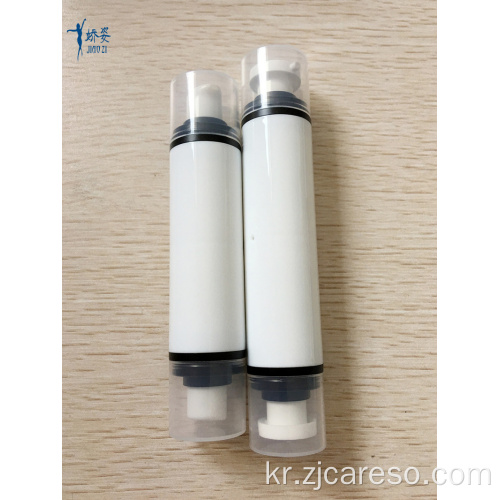 10+10ml 더블 펌프 PP 에어리스 병